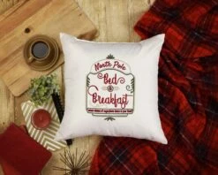 Farm Fresh Christmas 13 -Embroidery Designs Shop 1 rustic red plaid pillow
