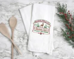 Farm Fresh Christmas 12 -Embroidery Designs Shop 1 teatowelchristmas