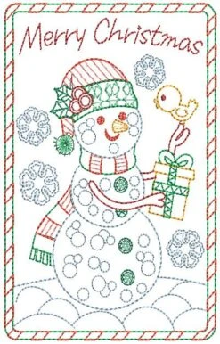 Christmas Greeting Cards Set 4 5 Christmas Greeting Cards Set 4 -Embroidery Designs Shop 2021 09 09 10 13 54