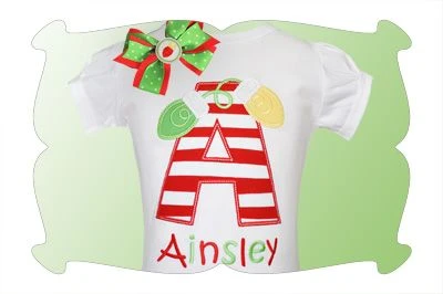 Christmas Lights Applique Alphabet 1 Christmas Lights Applique Alphabet