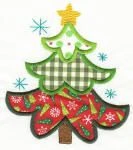 Christmas Patchwork Applique
