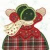 Sunbonnet Belles Christmas Applique