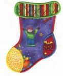 Jumbo Patchwork Christmas Applique