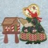 Jumbo Sunbonnet Belles Christmas Applique