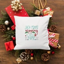 Christmas Lyrics 2 7 Christmas Lyrics 2 -Embroidery Designs Shop christmas lyrics 2 pillow