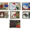 Christmas Patchwork Mug Rugs In The Hoop