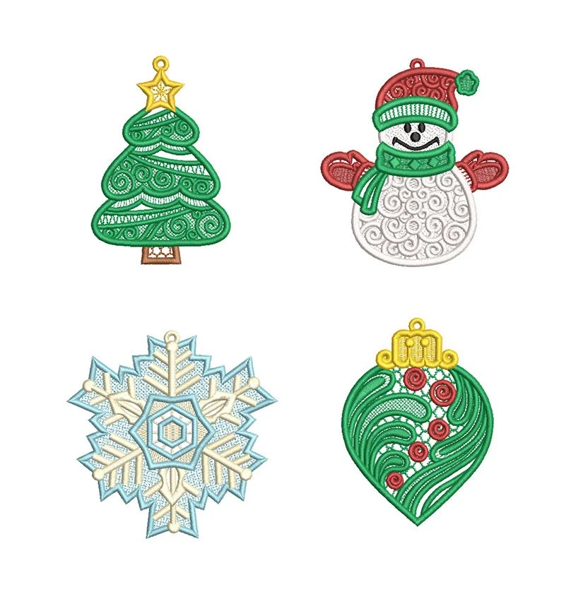 Free Standing Lace Christmas 4 3 Free Standing Lace Christmas 4 - Image 3