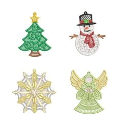 Free Standing Lace Christmas 3 -Embroidery Designs Shop colorbaseset3