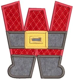 Christmas Applique Alphabet