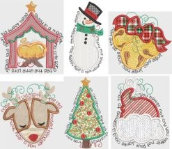 Christmas Carol Applique