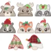 Christmas Forest Animal Toppers