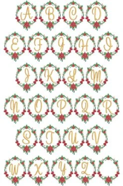 Christmas Garland Monogram
