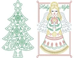 Christmas Greeting Cards Set 2