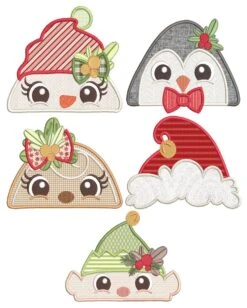 Christmas Peeker Toppers 2