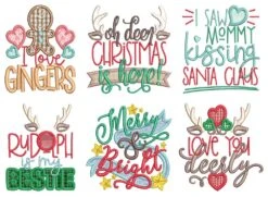 Christmas Word Art 6