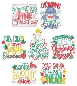 Christmas Word Art 9