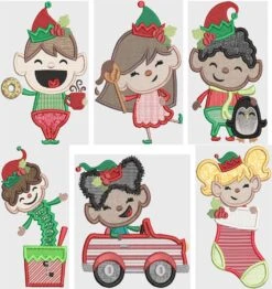 Cute Christmas Elves