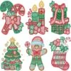 Festive Christmas Applique