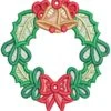 Free Standing Lace Christmas Wreaths