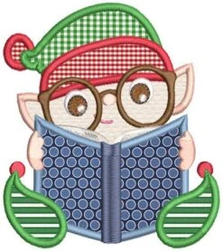 Christmas Readers Applique Designs