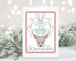Christmas Greeting Cards 17 -Embroidery Designs Shop greeting cards 17