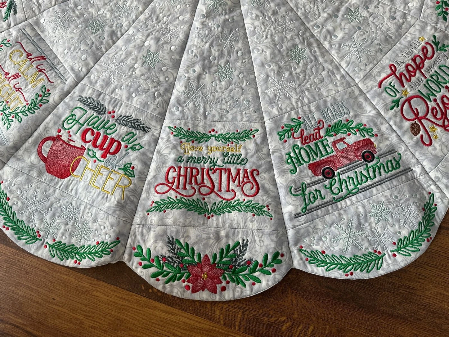 ITH Farmhouse Christmas Tree Skirt 15 ITH Farmhouse Christmas Tree Skirt - Image 15