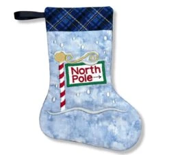 ITH Christmas Stocking North Pole