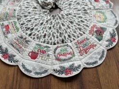 ITH Farmhouse Christmas Tree Skirt 19 ITH Farmhouse Christmas Tree Skirt -Embroidery Designs Shop photo jun 13 2023 9 32 59 am