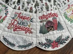 ITH Farmhouse Christmas Tree Skirt 21 ITH Farmhouse Christmas Tree Skirt -Embroidery Designs Shop photo jun 13 2023 9 33 29 am