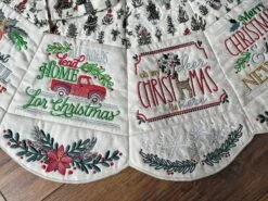 ITH Farmhouse Christmas Tree Skirt 25 ITH Farmhouse Christmas Tree Skirt -Embroidery Designs Shop photo jun 13 2023 9 33 52 am