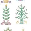 Vintage Sketch Christmas Trees