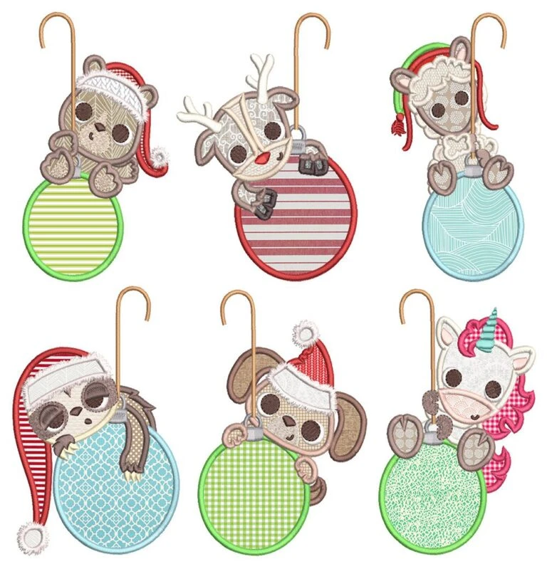 Embroidery Designs Shop -Embroidery Designs Shop dbjjchristmasdanglingcritters base 768x799 1